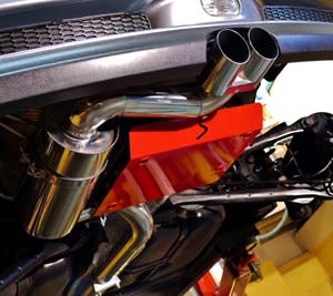 Mini cooper s on sale r53 exhaust system